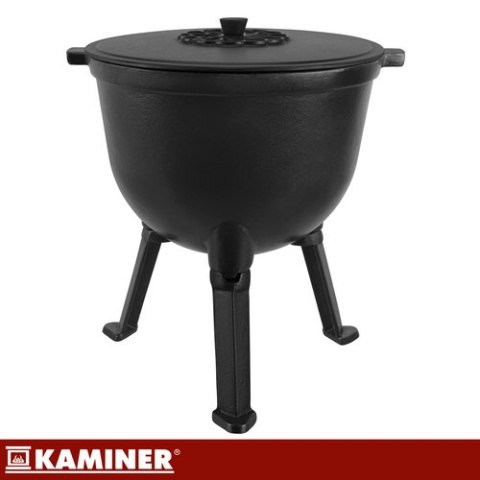 Kociołek żeliwny emaliowany 10l Kaminer