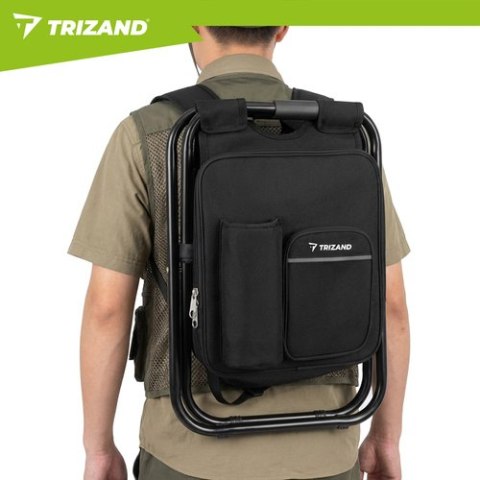 Krzesło wędkarskie z plecakiem Trizand 27333