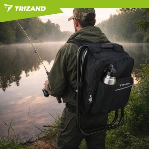 Krzesło wędkarskie z plecakiem Trizand 27333