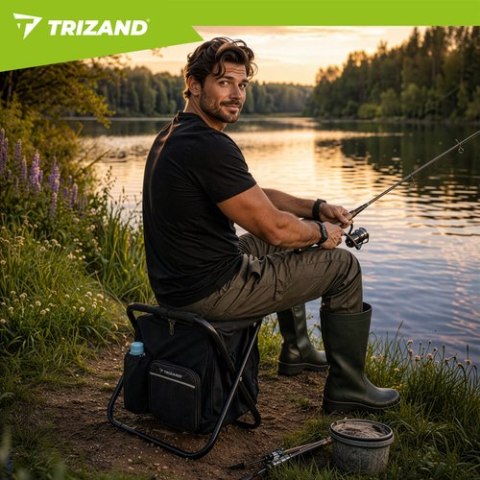 Krzesło wędkarskie z plecakiem Trizand 27333