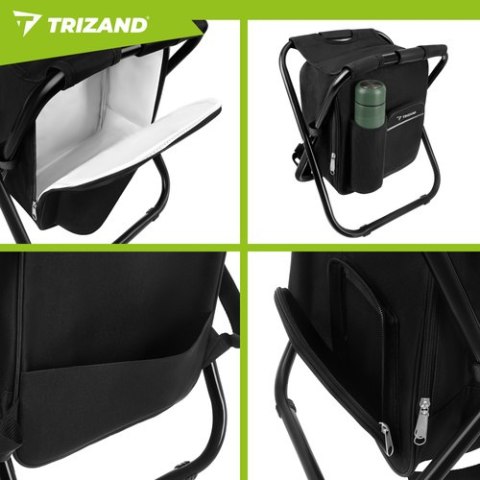 Krzesło wędkarskie z plecakiem Trizand 27333