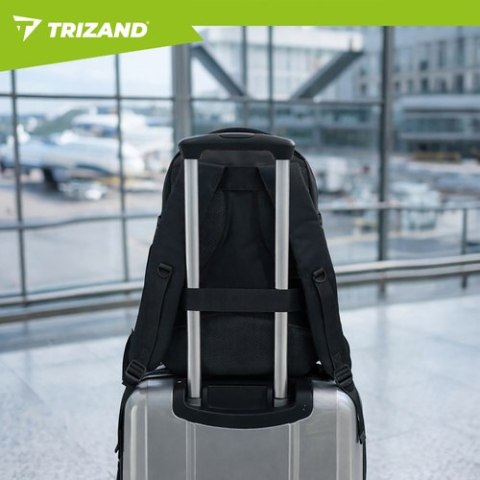 Plecak turystyczny 40x25x20cm czarny Trizand