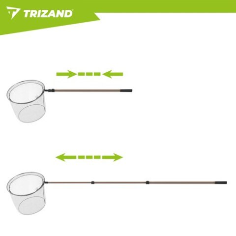 Podbierak wędkarski teleskopowy 335cm Trizand