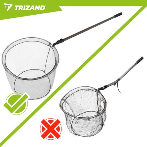 Podbierak wędkarski teleskopowy 335cm Trizand