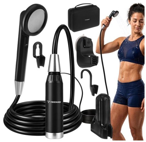 Prysznic turystyczny 8,2x6,8x2,18cm Trizand