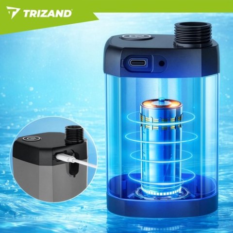 Prysznic turystyczny na akumulator 6000mAh Trizand