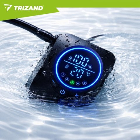 Prysznic turystyczny na akumulator 8000mAh Trizand