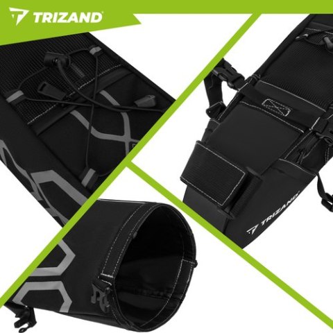 Sakwa rowerowa podsiodłowa 12L Trizand
