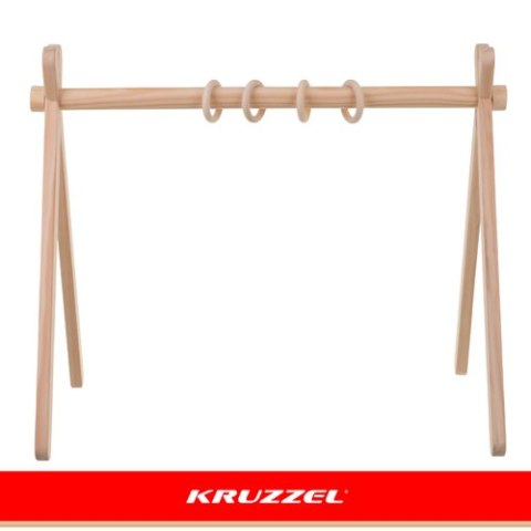 Stojak edukacyjny drewniany dla dzieci Kruzzel