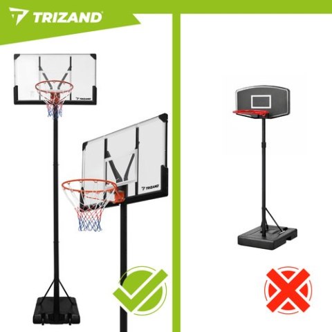 Kosz do koszykówki 305cm Trizand