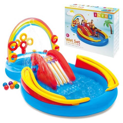 Wodny plac zabaw - tęcza INTEX 57453NP