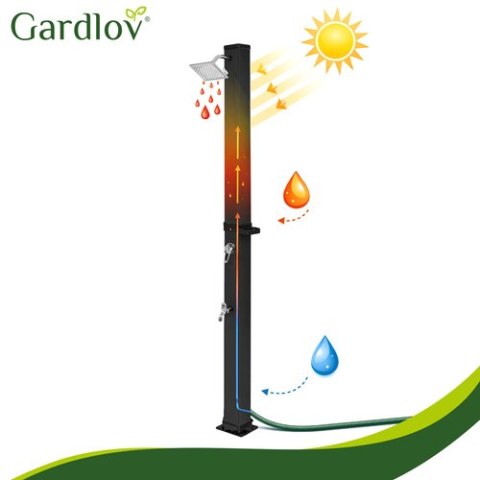 Prysznic solarny 40L Gardlov
