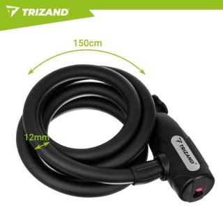 Zapięcie rowerowe 150cm Trizand