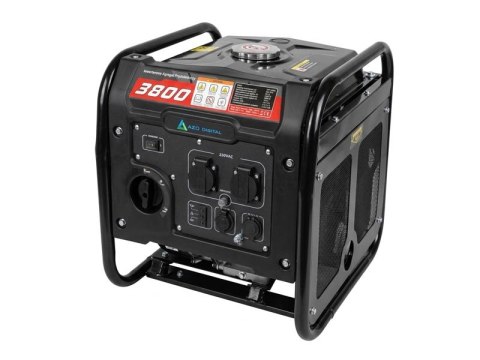 Agregat prądotwórczy inwerterowy 1-fazowy AGP-3800i 3500W / 3800W