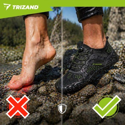 Buty do wody czarne- rozmiar 44 5mm Trizand