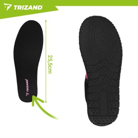 Buty do wody czarno-różowe- rozmiar 38 5mm Trizand