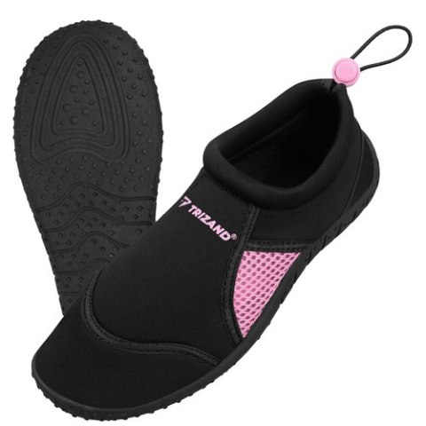 Buty do wody czarno-różowe- rozmiar 38 5mm Trizand