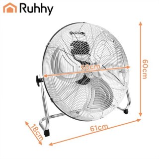 Wentylator podłogowy 50cm Ruhhy