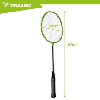 Zestaw do badmintona w pokrowcu - 9el. Trizand
