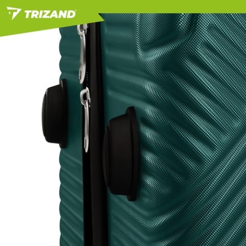 Zestaw walizek 3w1- zielone Trizand 27672