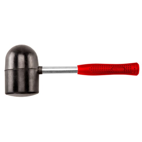 Młotek gumowy 90 mm, 1250 g, trzonek metalowy