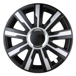 Kołpak samochodowy czarno srebrny mirage 15" cali