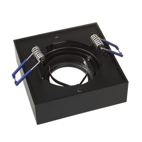Oprawa podtynkowa, tuba LED Maclean, oczko, SPOT, dla MR16/GU10, kolor czarny, 94x94x32mm, kwadratowa, alu, MCE464 B