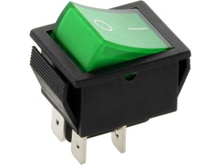 0087# Przełącznik mk621 zielony 230v podświetlany