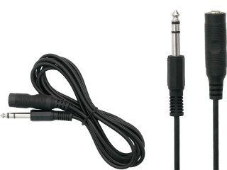 3837# Przedłużacz jack 6,3mm 3m prosty