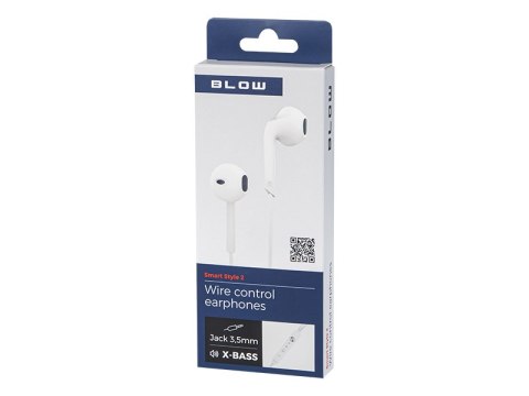 32-813# Słuchawki blow b-17 white douszne jack 3,5mm