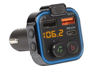 74-166# Transmiter fm blow bluetooth5.1+qc3.0 +pd 20w"