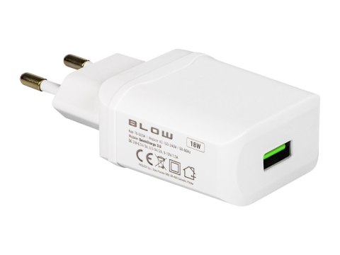 76-003# Ładowarka sieciowa gniazdo usb qc3.0 18w