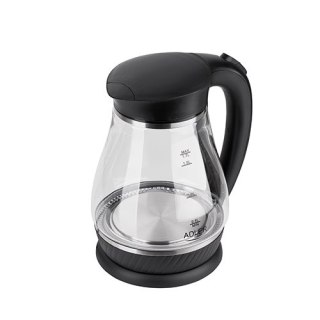 AD 1274 black Czajnik szklany 1,7l