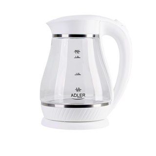 AD 1274 white Czajnik szklany 1,7l