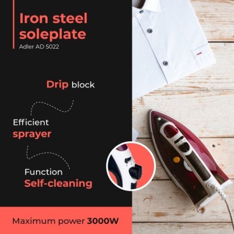 AD 5022 Żelazko 3000 w