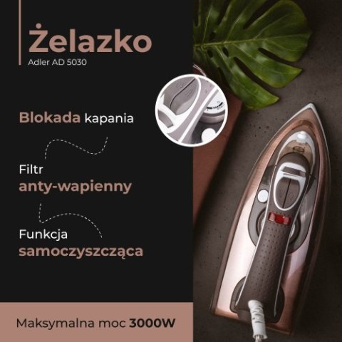 AD 5030 Żelazko ceramiczne 3000 w