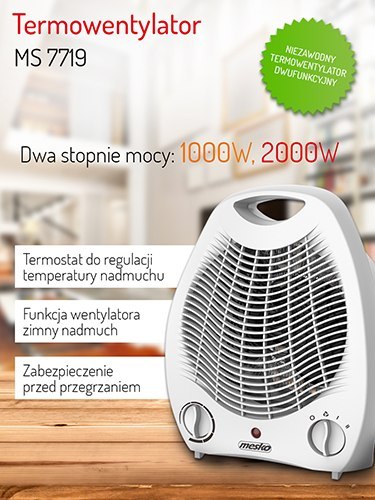 MS 7719 Termowentylator
