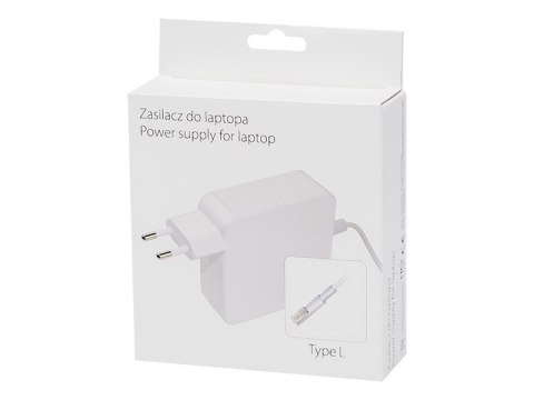4125# Zasilacz do laptopa macbook magsafe1 60w l-type